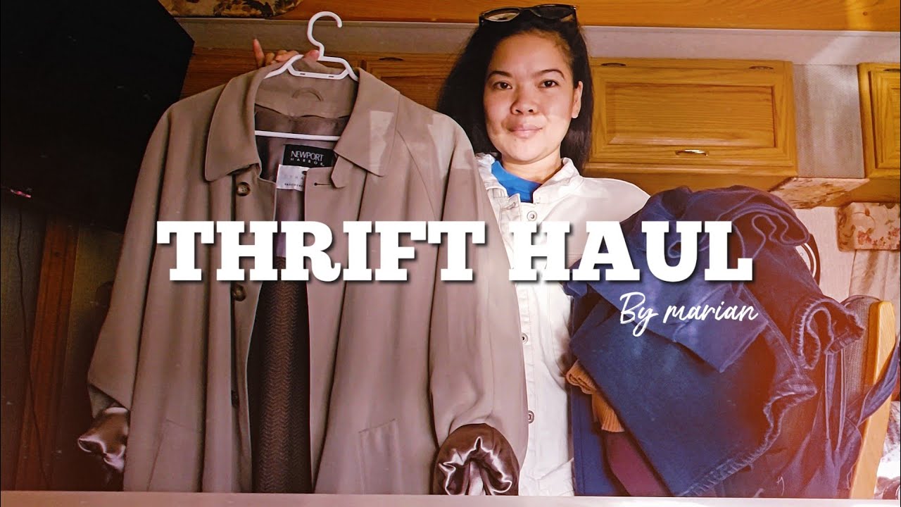 Нашла свой новый любимый тренчкот... БЕЗ МОРЩИН 😱 | Коллективная покупка в секонд-хенде