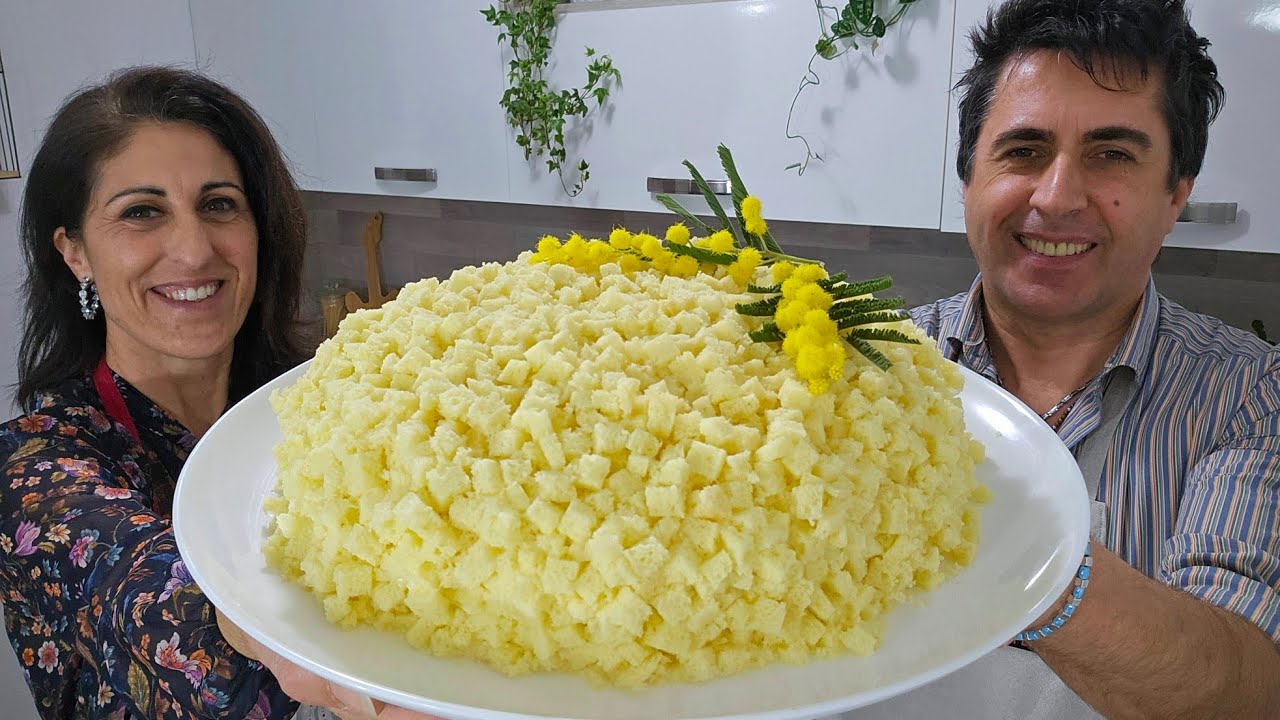 Torta mimosa facile - Ricetta