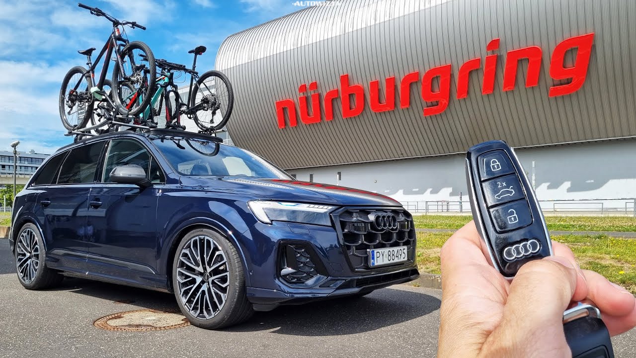 Audi Q7 S line 50 TDI quattro tiptronic TEST Rad am Ring 2024! [4k]