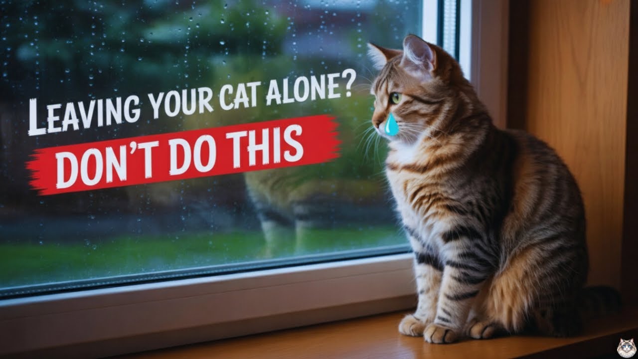 3 BIG Mistakes When Leaving Your Cat Alone (Vet Warns)