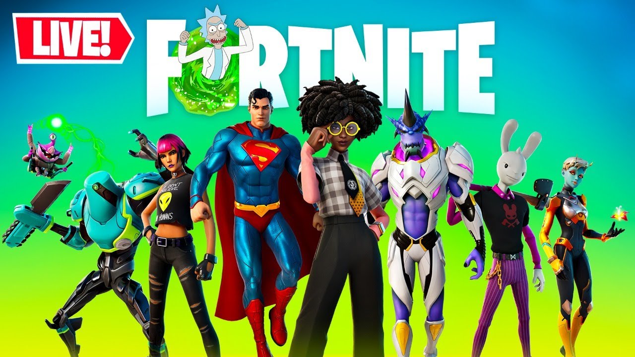 *NEW* Fortnite SEASON 7 Superman BATTLE PASS! (Rick & Morty)