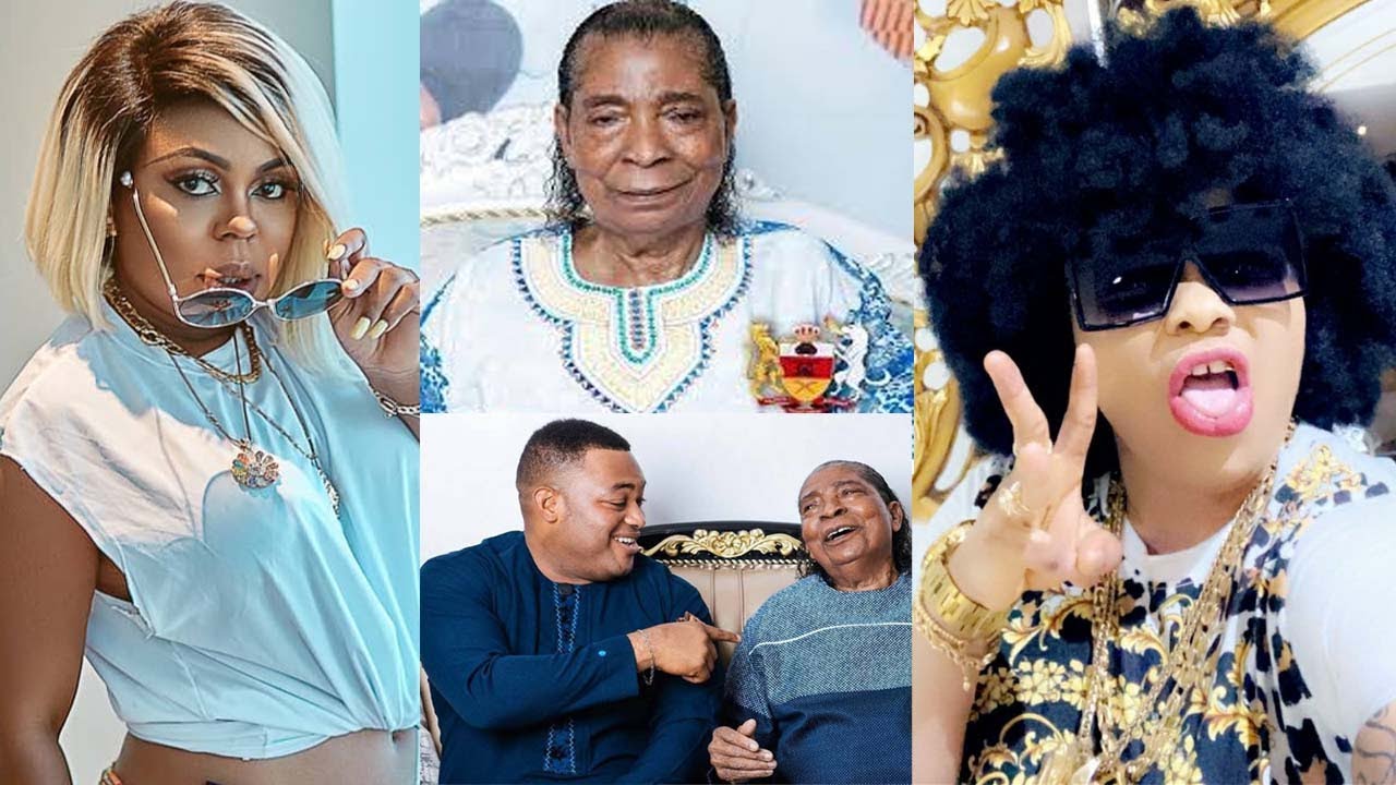 0H: Nana Agradaa finally d&epsilon;sce&eta;ded after defending Afia Schwar over Safo Kanatanka and son's...
