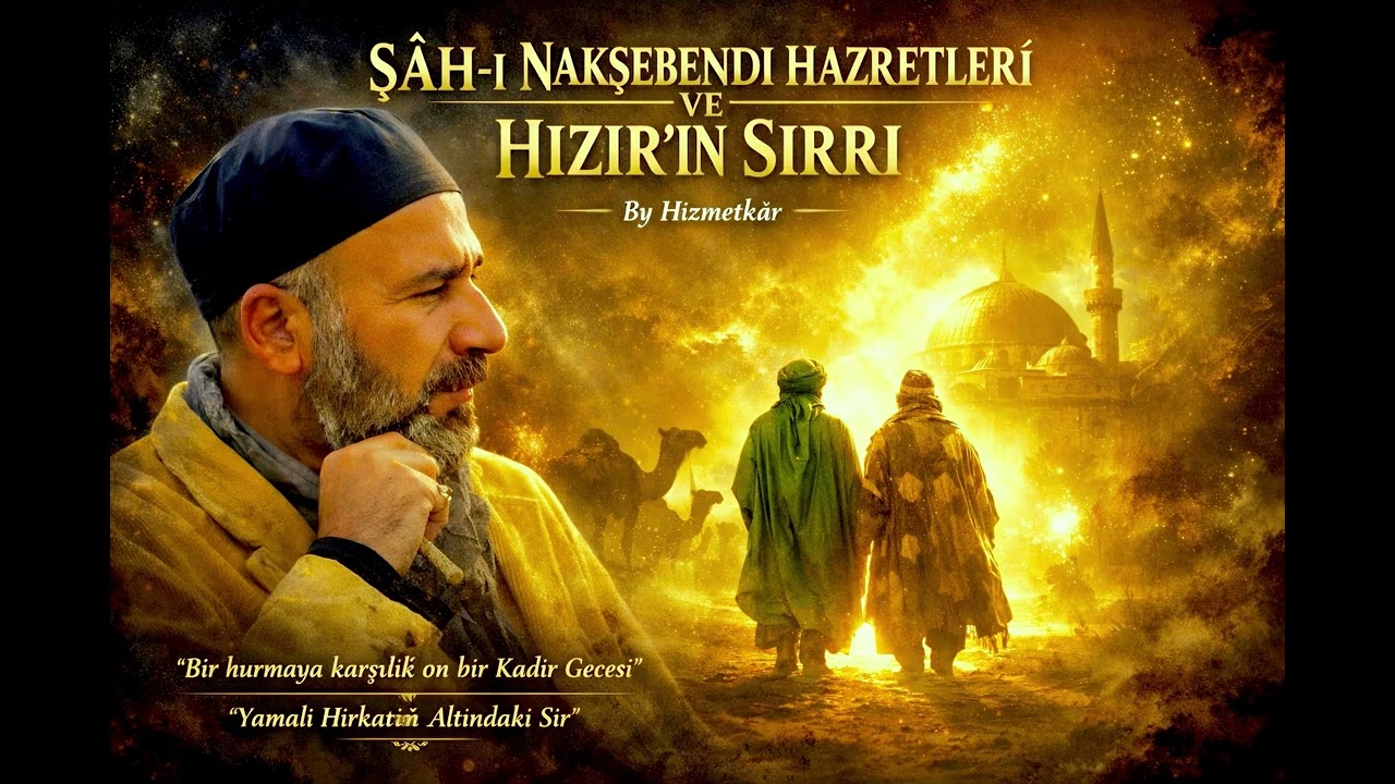 ŞÂH-I NAKŞEBENDİ HAZRETLERİ VE HIZIR’IN SIRRI! Yamalı Hırkanın Altındaki Sır! Arif Akdaş