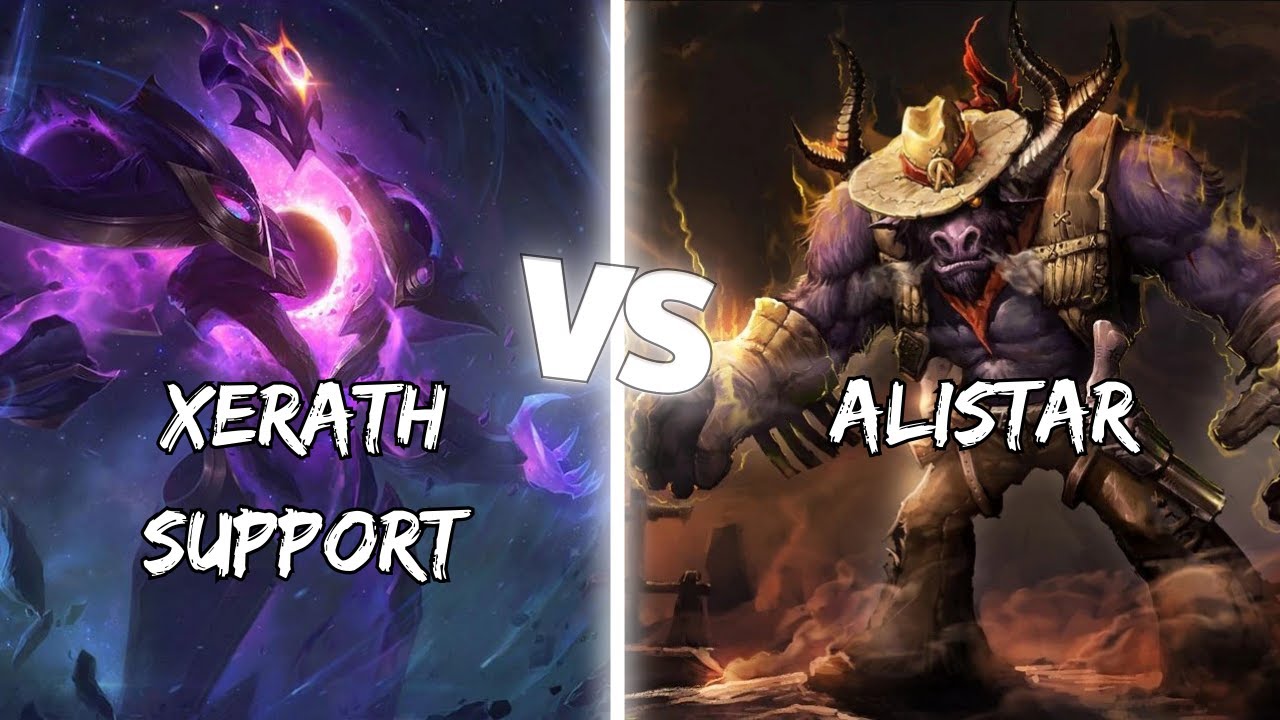 Xerath Support vs Alistar – CC Clash in Bot Lane | League 2025 Gameplay