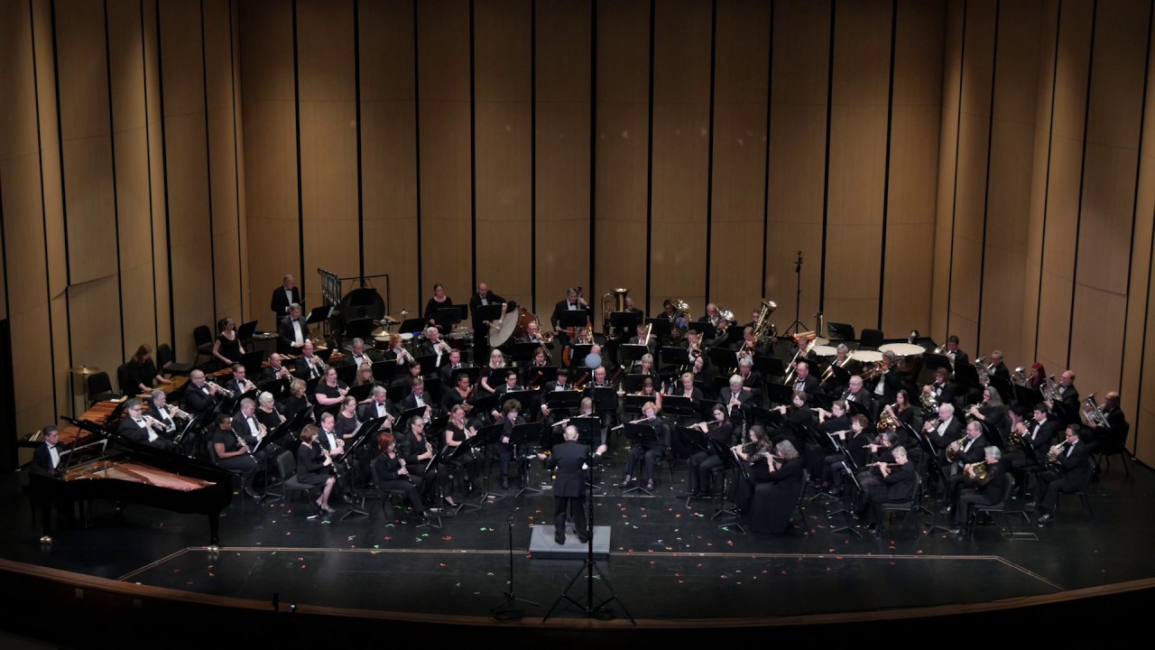 Austin Symphonic Band Performing Café 512 by Ryan George