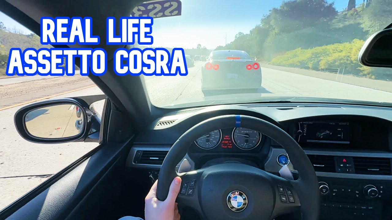 REAL LIFE ASSETTO CORSA POV SINGLE TURBO BMW 335IS N54