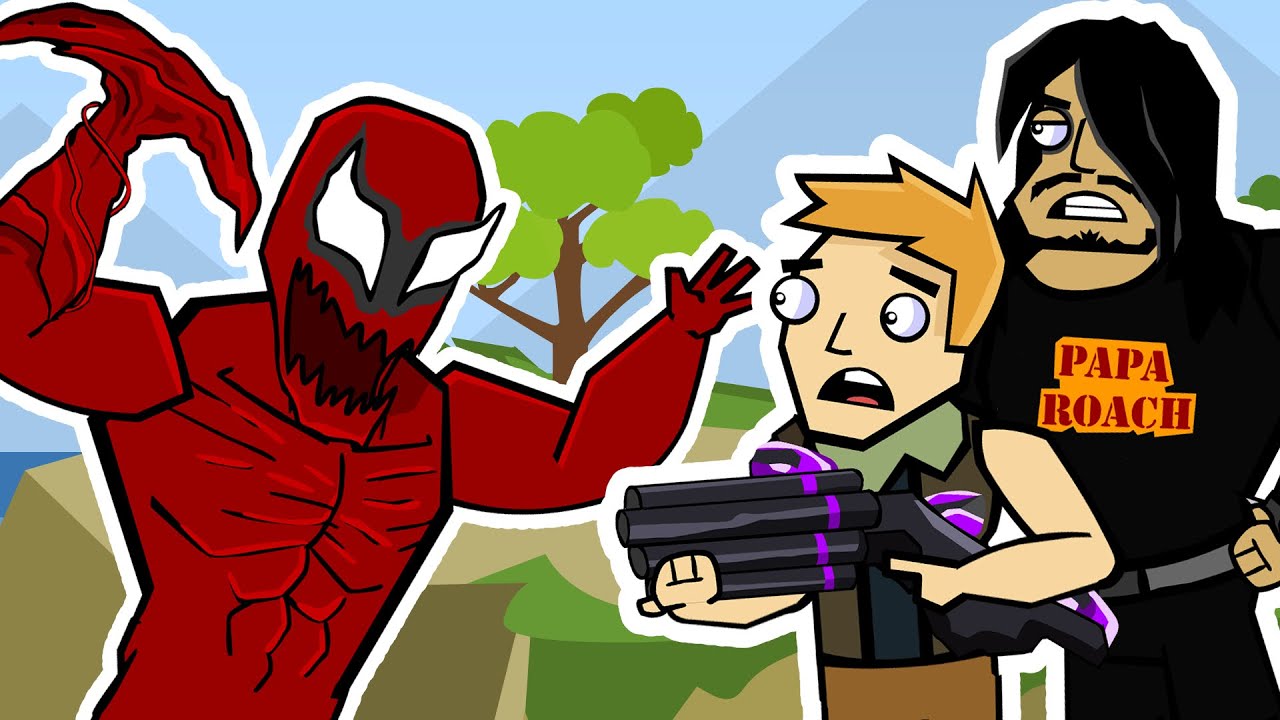 Carnage HACKED The Season 8 Lobby?! | The Squad (Fortnite Animation)