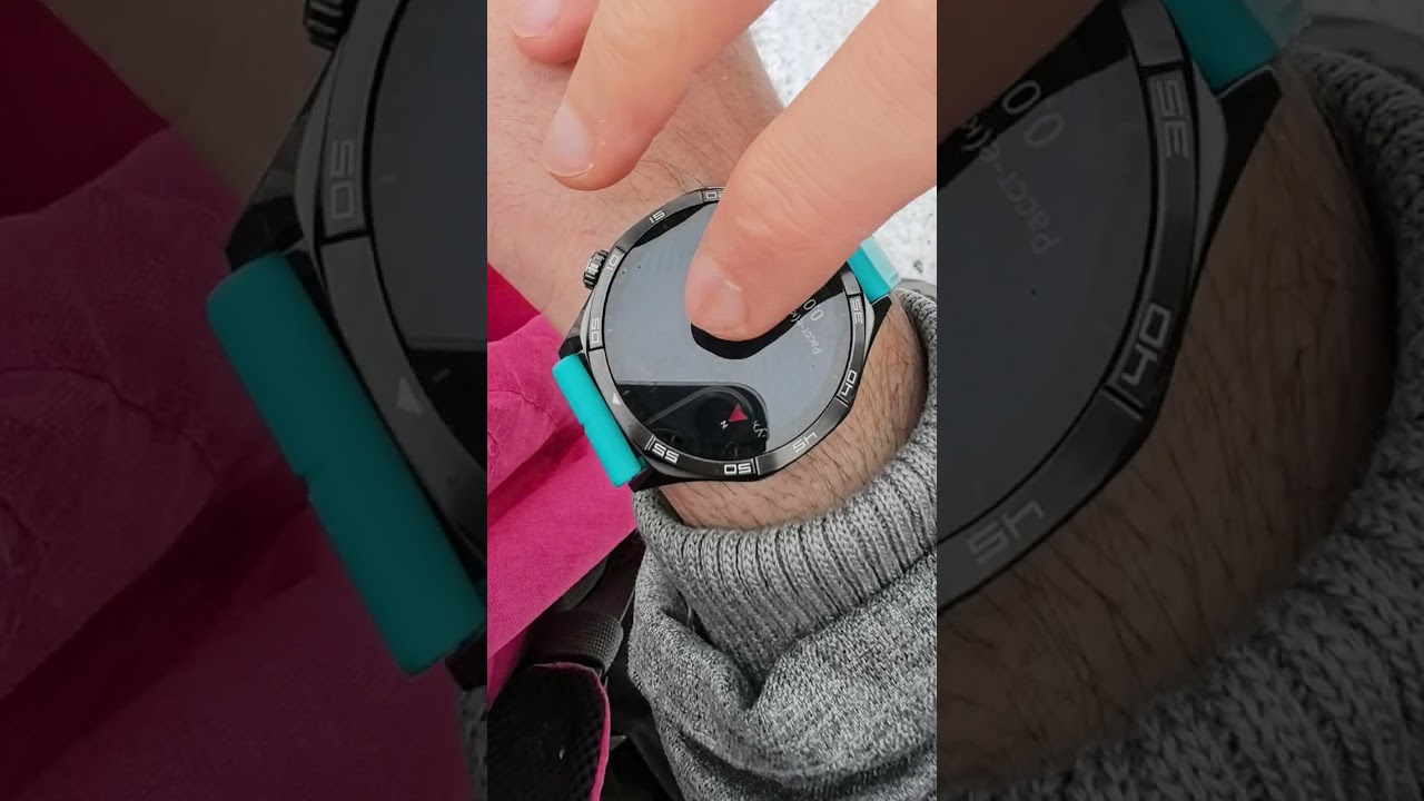 Скорость поиска спутников GPS на Huawei Watch GT 5 #navigation #huaweiwatch #gps #gear #hiking