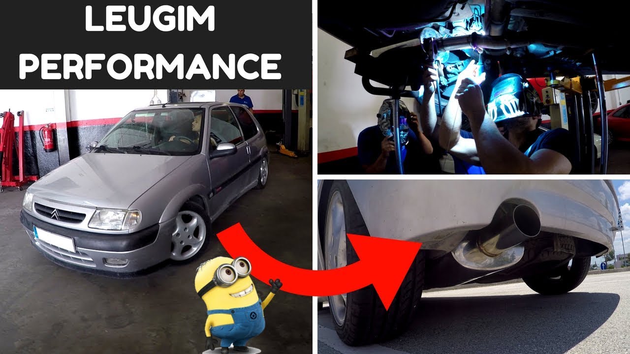 AGORA SIM já parece um SAXO CUP. Fui a LEUGIM PERFORMANCE montar aquele BELO ESCAPE