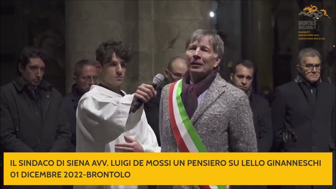 Luigi De Mossi su Lello Ginanneschi  01 dicembre 2022