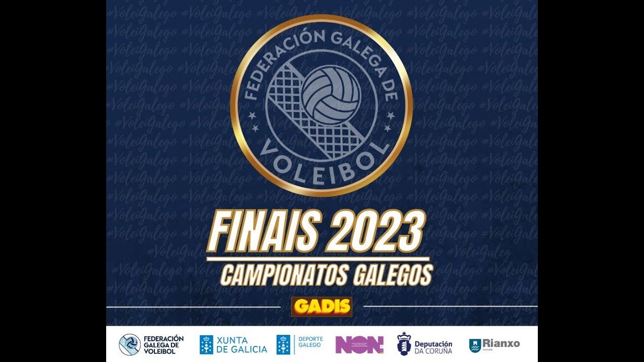 Final Campeonato Galego 2023 Voleibol Benxamín feminino