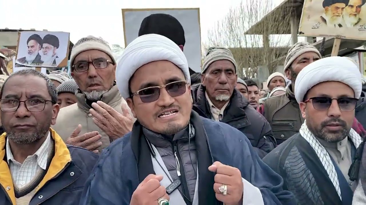 Mourning Procession Held in Sankoo to Mark Martyrdom of Imam Khamenei