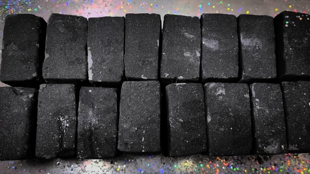 Black Gym Chalk Long Compilation Crush Asmr | Edited + Fast Speed | Oddly Satisfying
