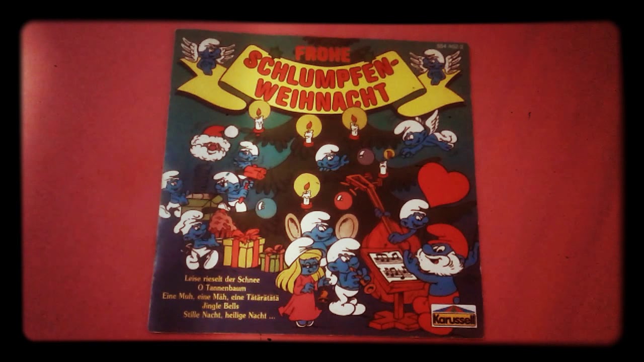 CD💿❄Weißes⛄Märchenland 🏂Frohe Schlumpfenweihnacht