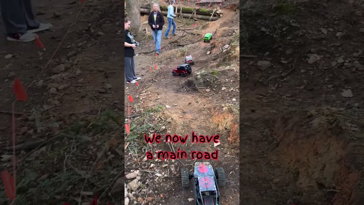 New look for this section of the #rcoffroad course 