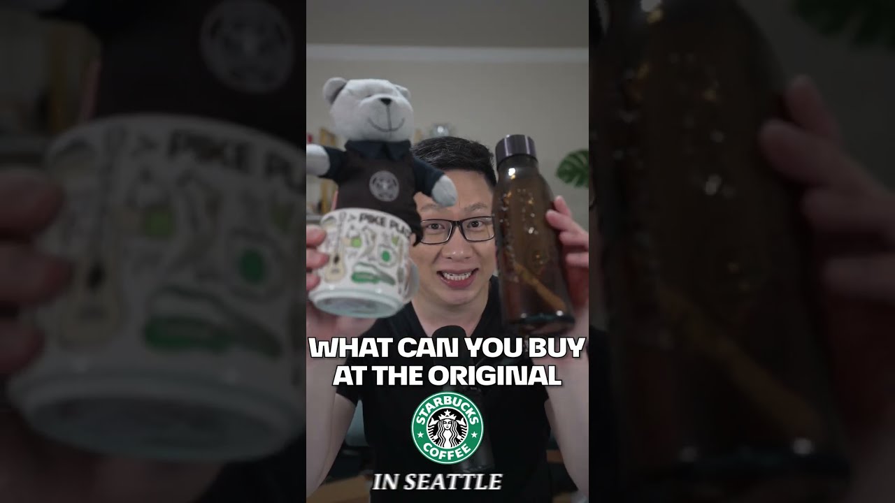 Original Starbucks Store | What Can You Buy? ☕ (Seattle's Pike Place Market)