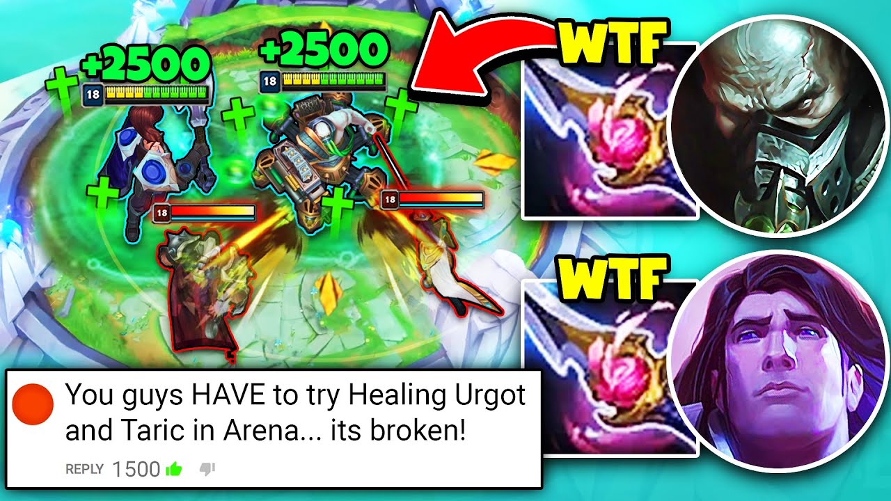 A YouTube comment BEGGED us to try this Arena combo... and oh my god is it broken