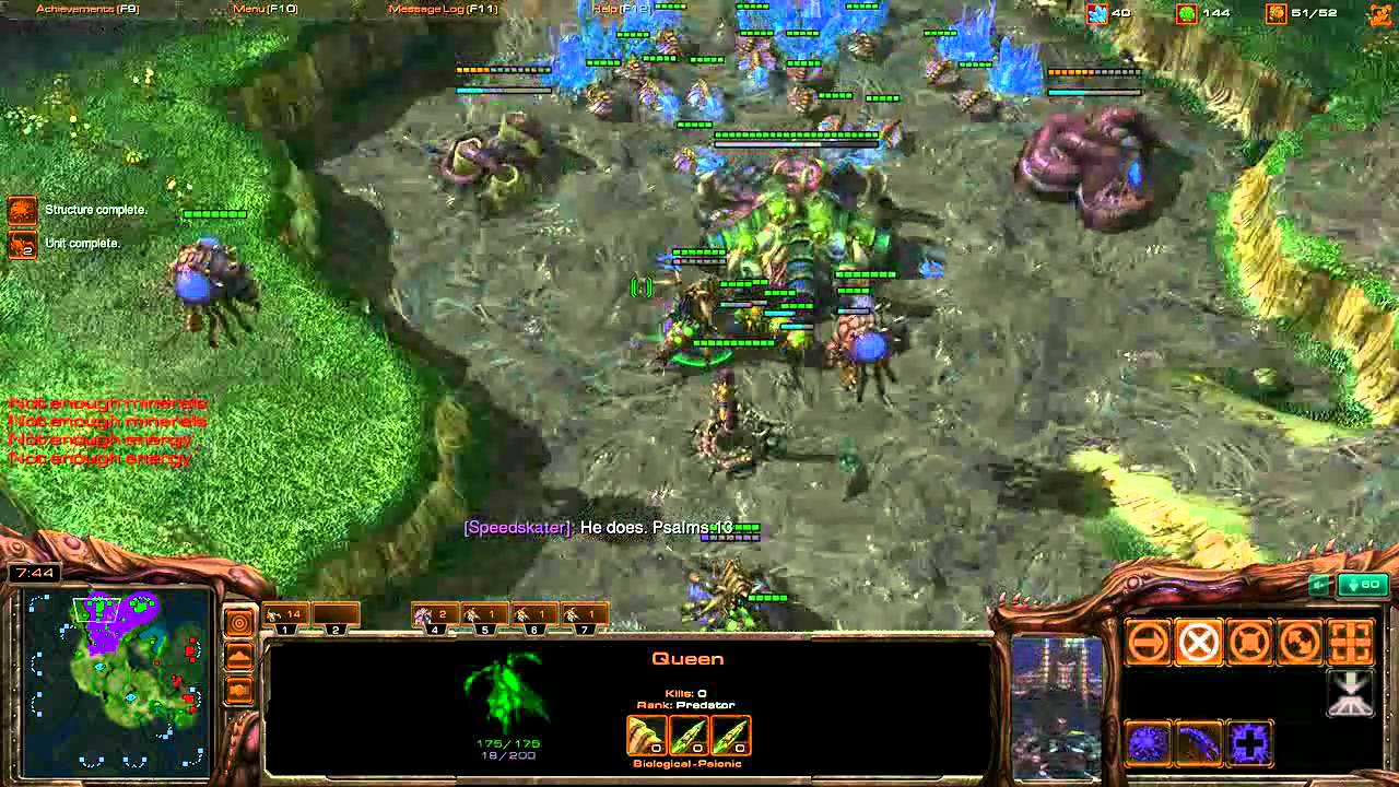Destiny (Z) vs. LGAgh (P) - Starcraft 2 Ladder
