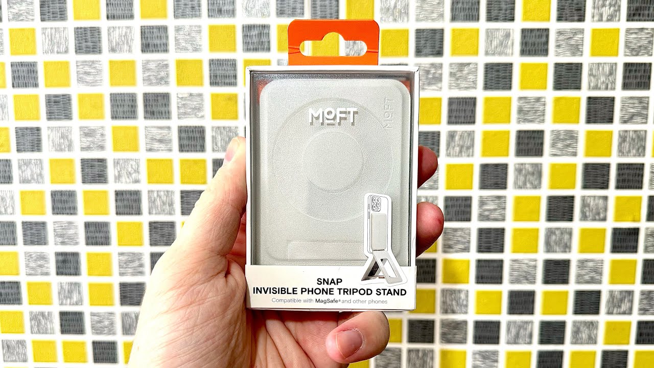 Распаковка MOFT Tripod Stand Подставка-штатив с MagSafe