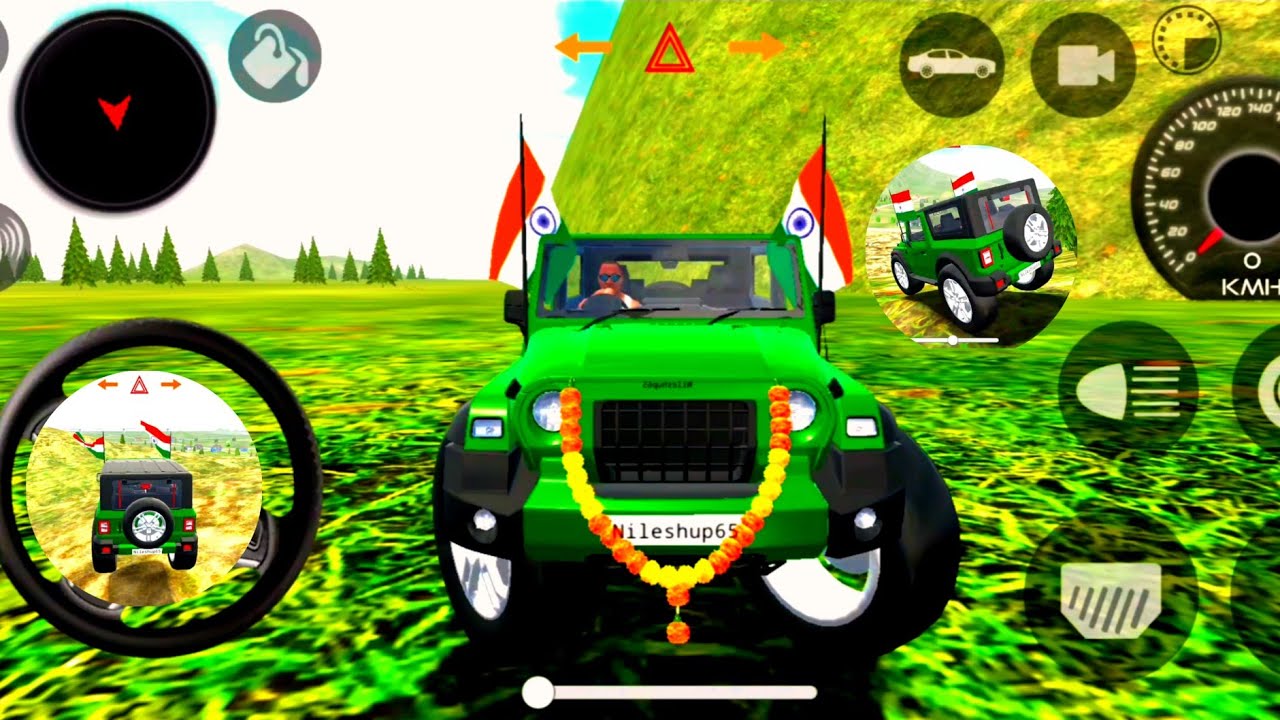 Dollar (Song) Modified Mahindra  Thar 😈 || Indian Carssimulator 3D II Android Gameplay Part 74