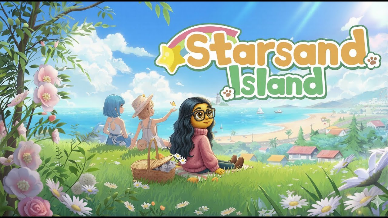 🌴✨ Gone Fishing In Winter on Starsand Island! — Part 19 | Relaxing No Commentary