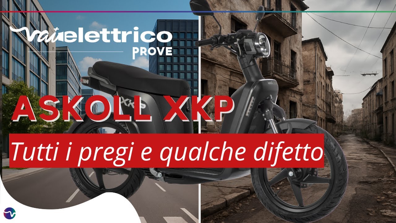 TEST - Askoll XKP: pregi e difetti dello scooter elettrico made in Italy
