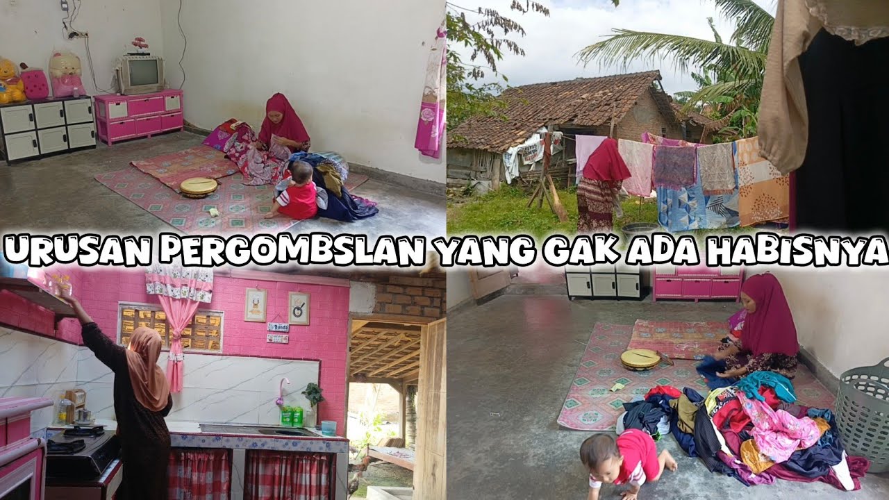 MUSIM HUJAN GAK ADA HABISNYA URUSIN PAKAIAN ✨