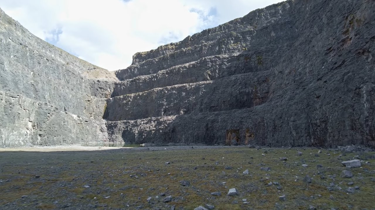 Abandoned Quarry, English Countryside 4K