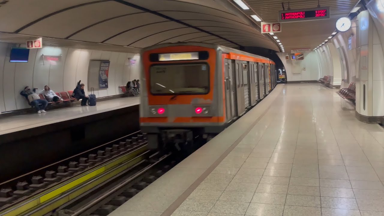 Athens Metro Line 2 Syntagma-Omonia,Μετρό Αθήνας Γραμμή 1 Σύνταγμα-Ομόνοια