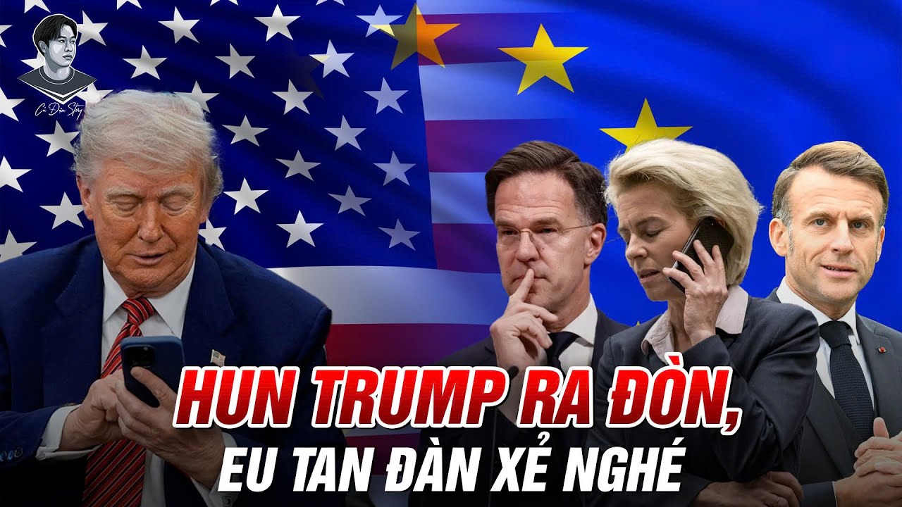 HUN TRUMP TUNG TIN NHẮN “RỦ RÊ” CỦA MACRON LÊN MẠNG; EU NHƯ TỔ ONG VỠ, LỘ RÕ PHẬN CHƯ HẦU