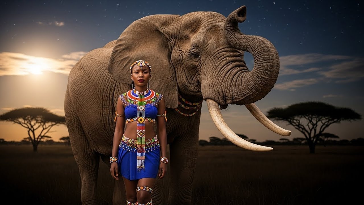 African Moon Echo Gentle Zulu Spirit Tones for Deep Relaxation