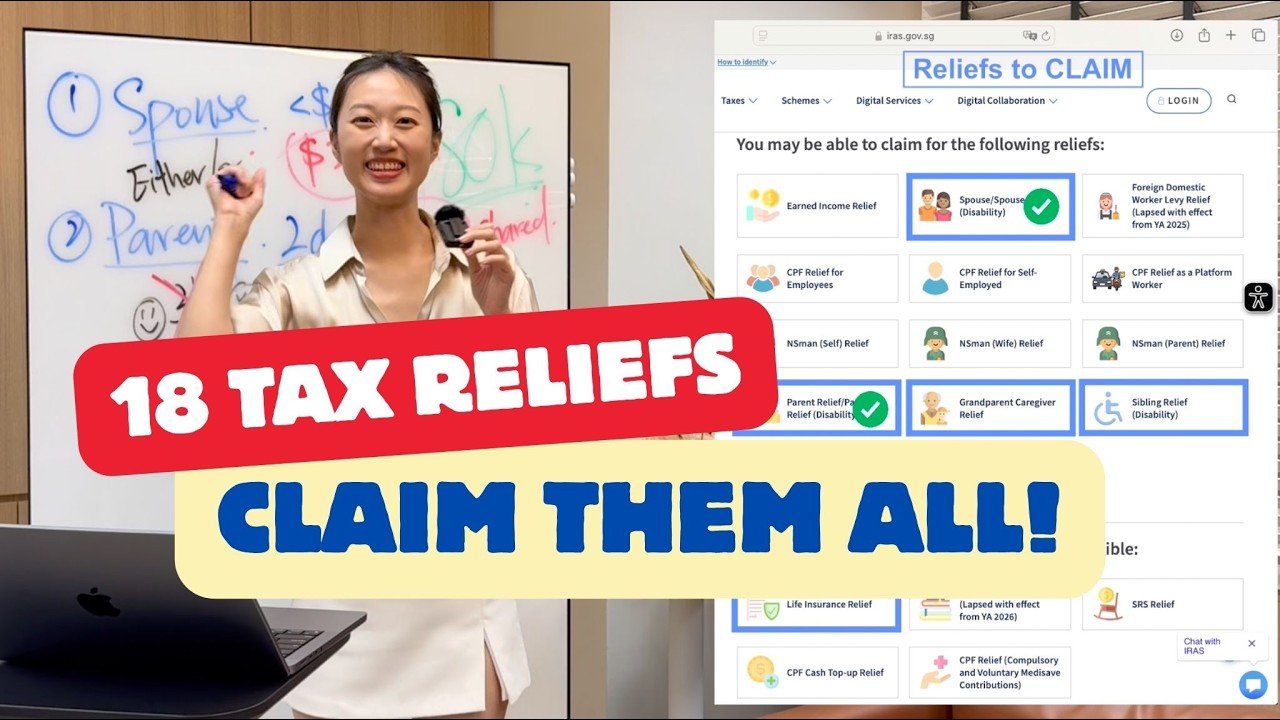 Tax Relief CHECKLIST: Don't miss out any 🇸🇬