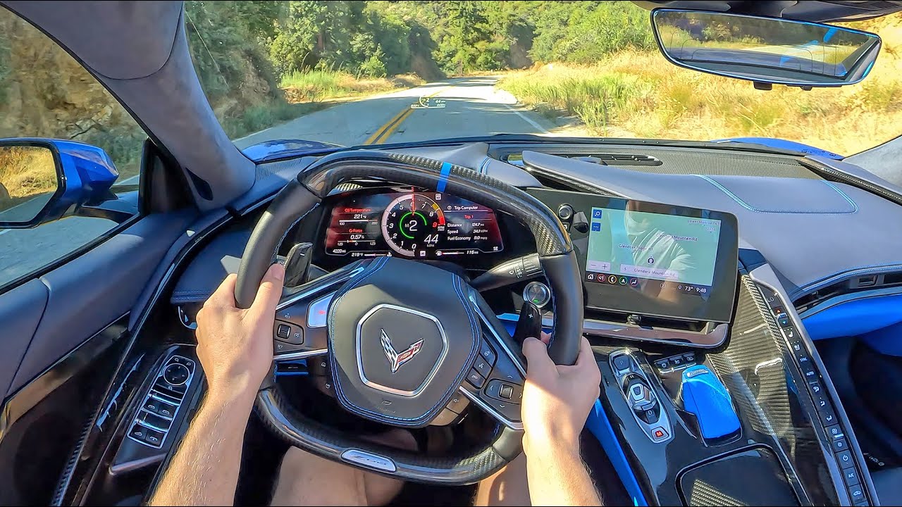 2023 Chevrolet Corvette Z06 Convertible - POV Canyon Blast (Binaural Audio)