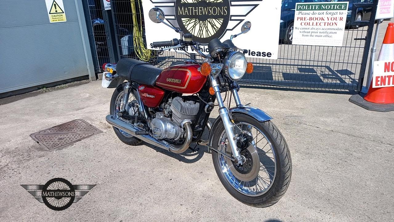 1977 SUZUKI GT500 | MATHEWSONS CLASSIC CARS | 9 & 10 JUNE 2023