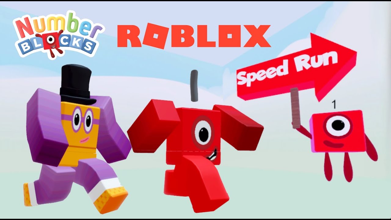 Numberblocks MEGA Speed Run OBBY | Roblox