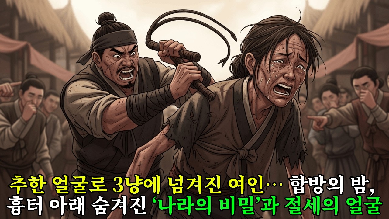 3냥에 팔려온 괴물 같은 추녀... 첫날밤 얼굴의 흉터가 벗겨지자 | 조선야담 | 오디오북