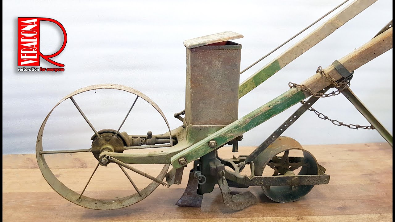 Antique Seed Planter - Restoration