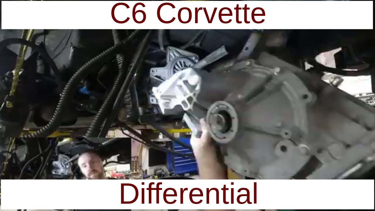 Установка дифференциала Chevrolet Corvette C6