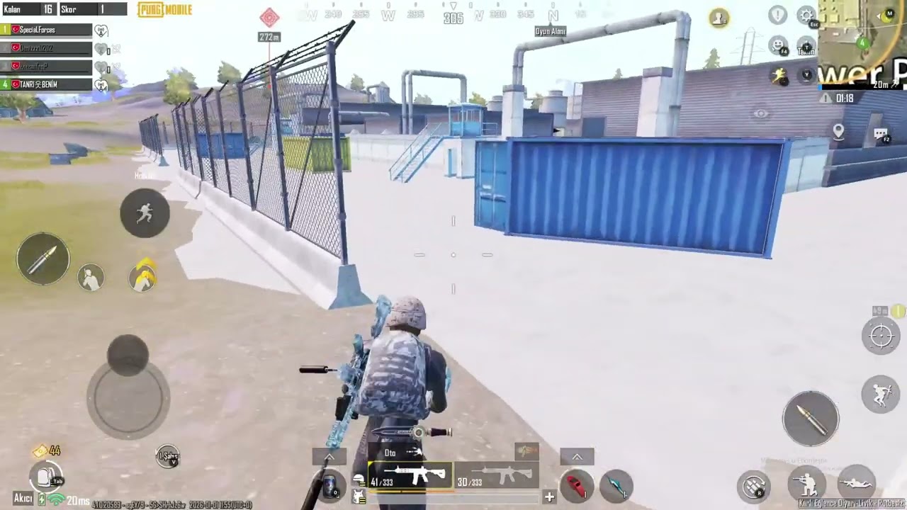 DURDURULAMAZ: BU MAÇTA HİÇ DURMADAN ATEŞ ETTİM! (NON-STOP ACTION) #pubgmobile #pubgrecord #PUBG2026