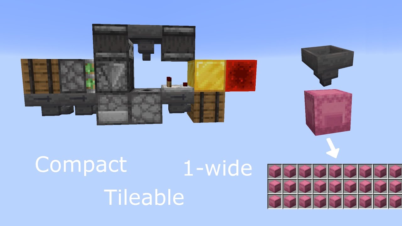 Compact Tileable Shulker Box Loader | Minecraft Java 1.16