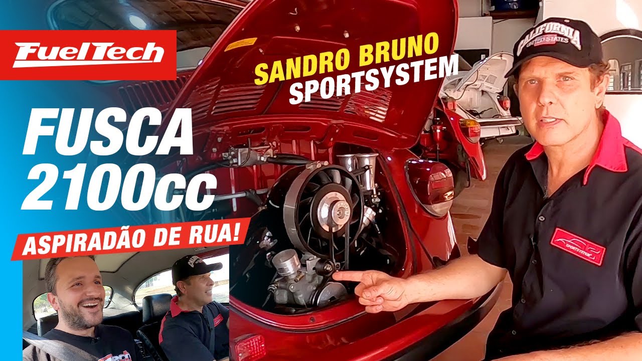 Fusca 2100 ASPIRADÃO DE RUA!