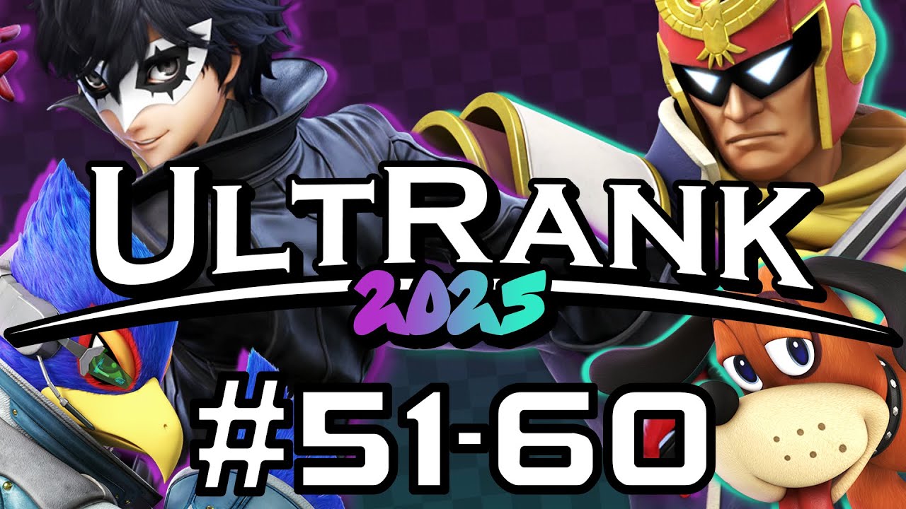 Top 100 Smash Ultimate Players - UltRank 2025 #51-60