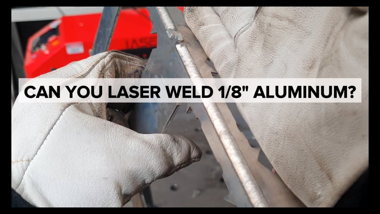 Laser welding aluminum 3mm corner to corner