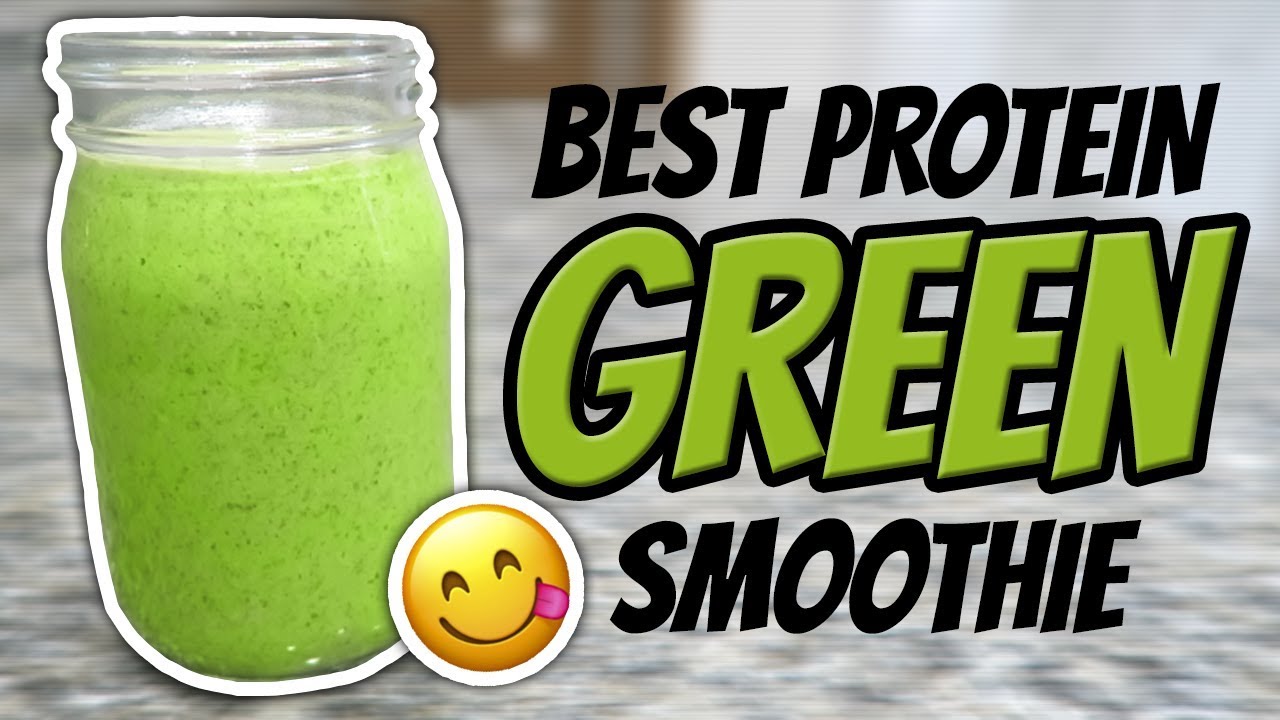 How To Make A Whey Protein Green Smoothie Recipe (POST CHEAT MEAL CURE) | LiveLeanTV