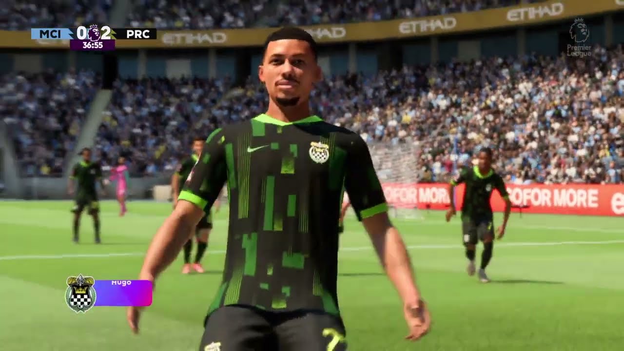 Man City 1-2 Pearce | Premier League Highlights 25/26 Career Mode