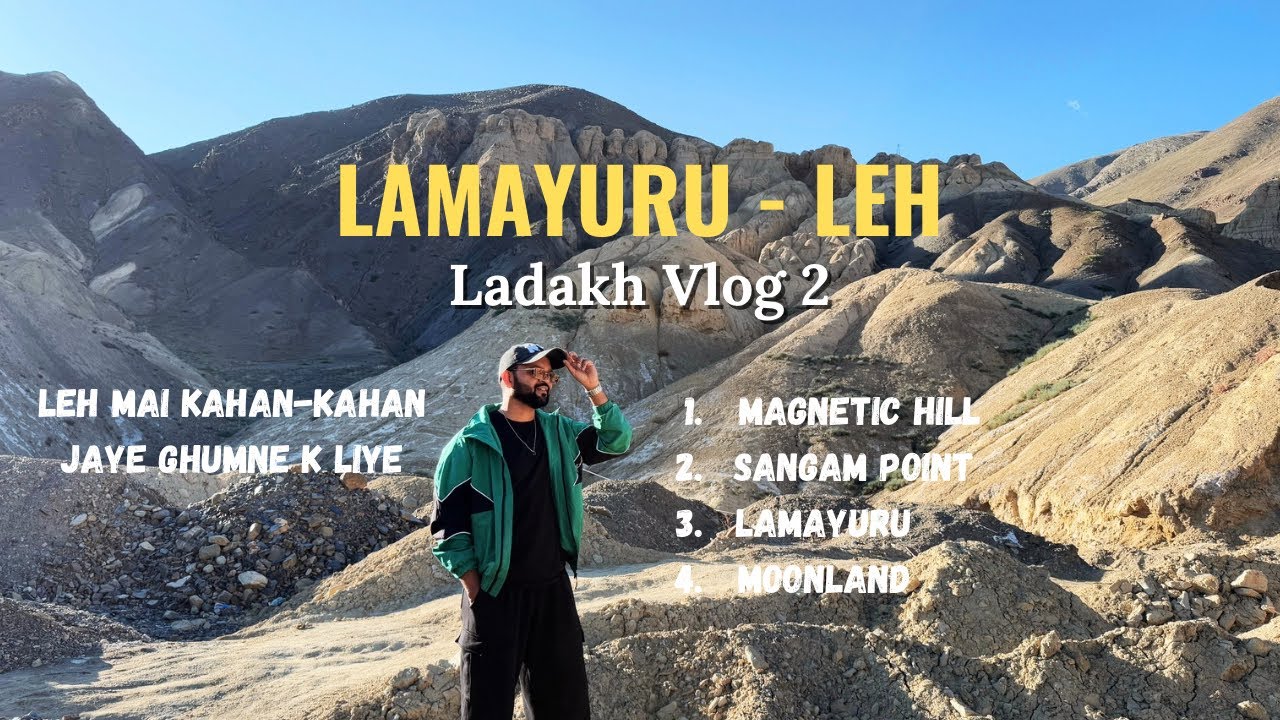 SCOOTY Ride Leh to Lamayuru: My Epic Day Trip in Ladakh!