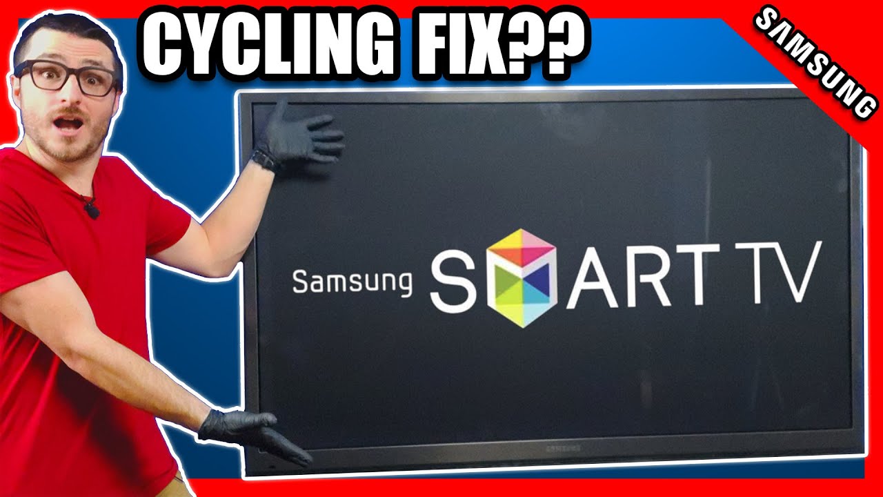 Телевизор Samsung периодически включается и выключается. РЕМОНТ PN59D7000