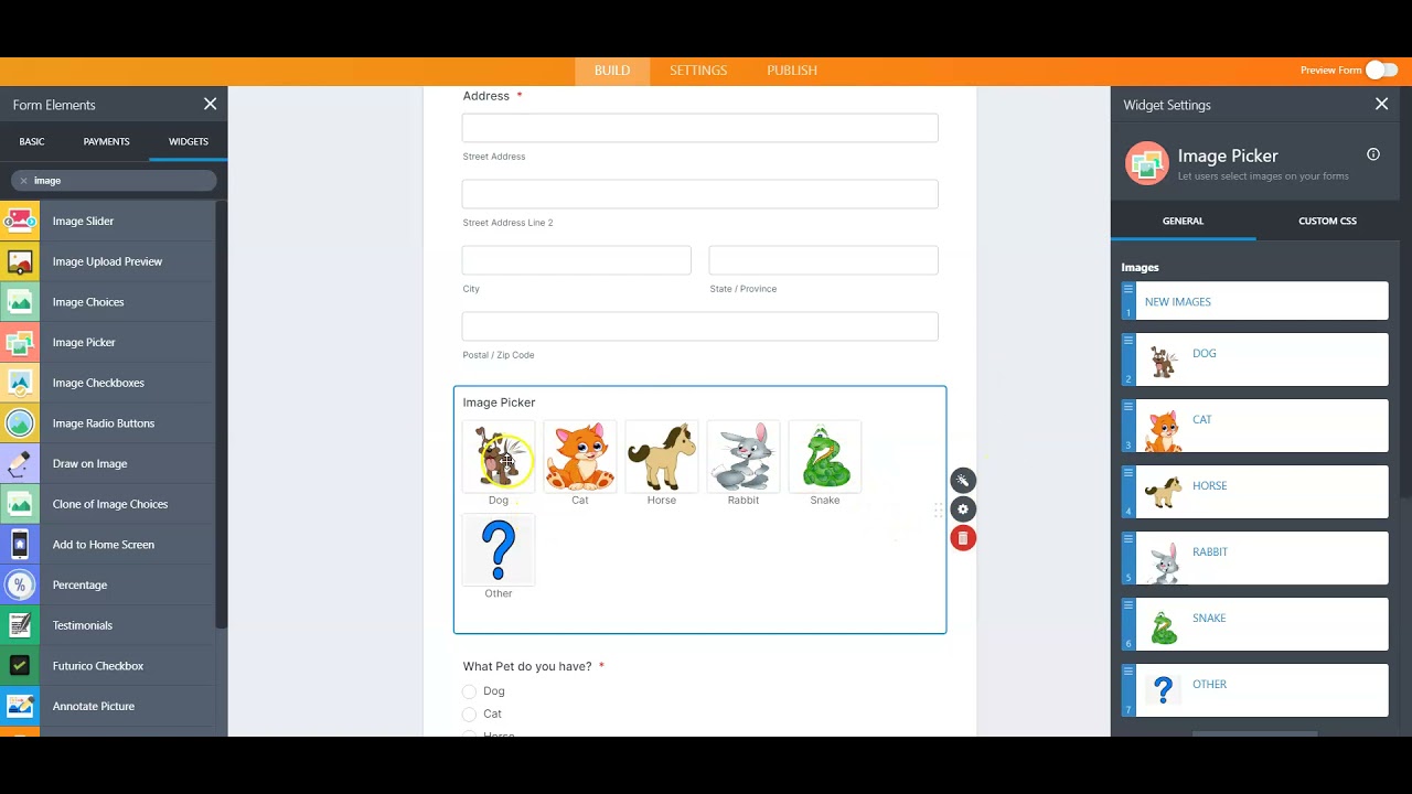 Using Icons to liven up your JotForm