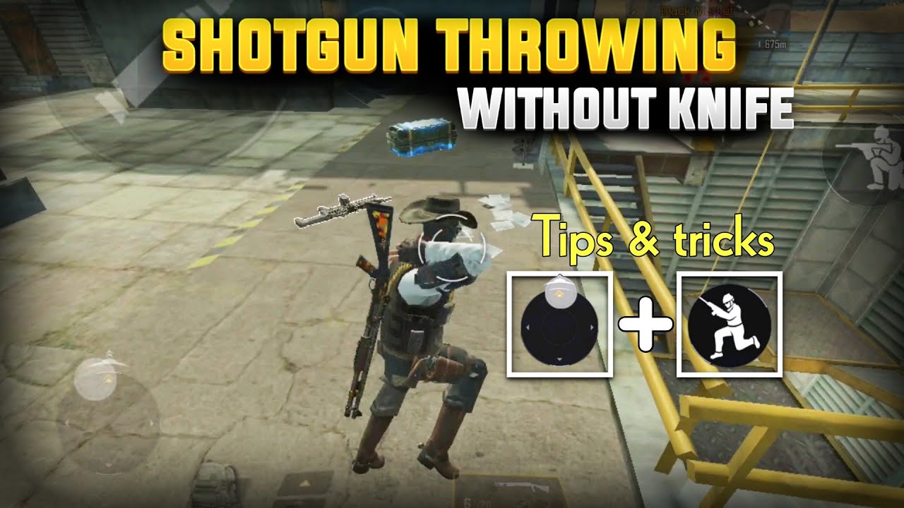 shotgun throwing tutorial without melee+(secret key)