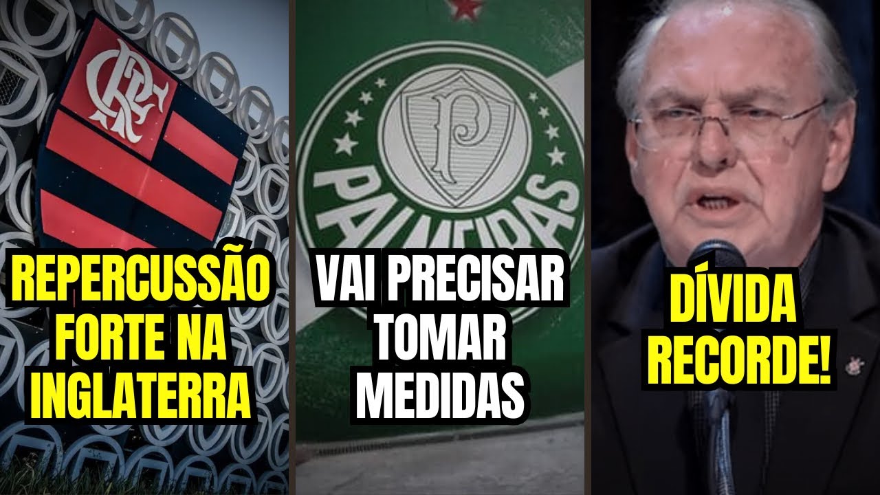 Justiça BLOQUEIA patrocinador da SEP! Flamengo ASSUSTA ingleses! Corinthians tem DÍVIDA de 2,8 BI!